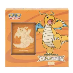 Pokemon Chinese Simplified Sealed Dragon Return Card Sleeves Gift Box Dragonite - Image 1