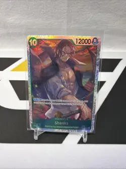 Shanks OP13-028 Holo Super Rare One Piece TCG Game Card - Image 1
