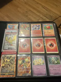 Pokemon Binder With Cards 38page - Image 1