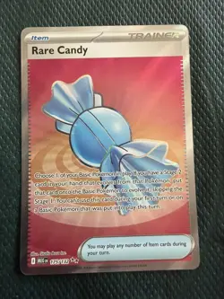 Pokemon TCG Card Rare Candy 175/132 Mega Evolutions Full Art - Image 1