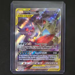 Pokemon Card - SM-Unified Minds 226/236 Mega Sableye & Tyranitar GX Full Art Ul… - Image 1
