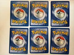 6x Vintage Pokemon Cards Mixed Languages Lot - Image 2
