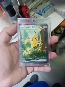 Pokemon TCG Pikachu EX Full Art Holo Rare Electric Card 276/217 200 HP - Image 3