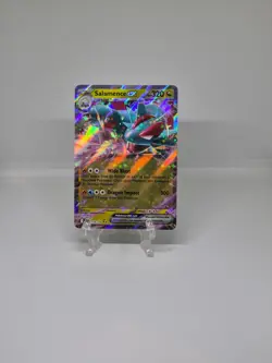 114/159 SALAMENCE EX | DOUBLE RARE HOLO | JOURNEY TOGETHER POKEMON CARD - Image 1