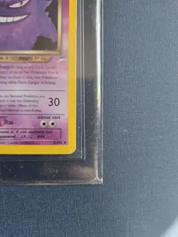 Pokemon Cards: Neo Destiny 1st Edition Rare Holo: Dark Gengar 6/105 CLEAN - Image 3