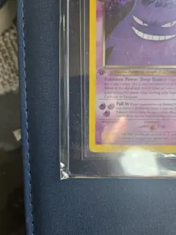 Pokemon Cards: Neo Destiny 1st Edition Rare Holo: Dark Gengar 6/105 CLEAN - Image 5