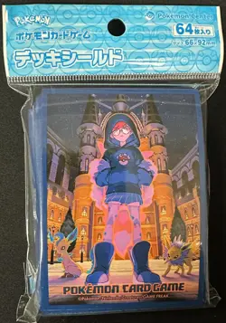 Pokemon Center Cassiopeia Deck Shield Card Sleeves 64ct 66x92mm Japan NEW - Image 1