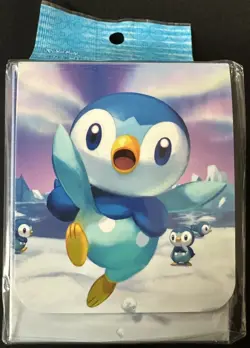 Pokemon Piplup & Empoleon Card Game Deck Box Storage Case Japan - Image 1