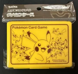 Pokemon TCG Card Game Pikachu Damage Counter Marker Case Box Japan - Image 1