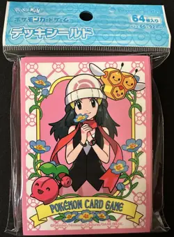 Pokemon Card Game Dawn Deck Sleeves 64ct 66x92mm Pink Japan - Image 1
