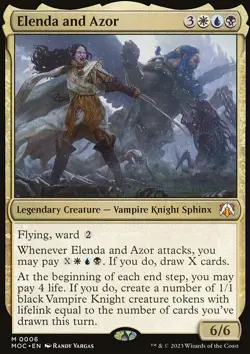 Elenda and Azor - Non-Foil - MOC - 6 | MTG Card - Image 3