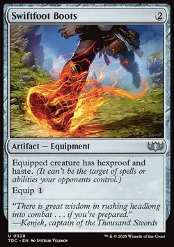 Swiftfoot Boots - Non-Foil - TDC - 328 | MTG Card - Image 3