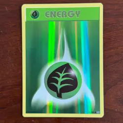Grass Energy 91/108 Reverse Holo Common XY Evolutions Pokemon Card - Image 1