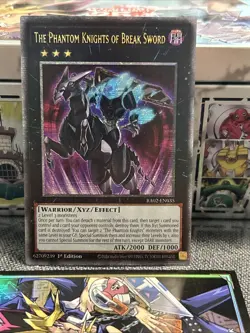 The Phantom Knights of Break Sword Quarter Century Secret Rare Card RA02- NM - Image 1