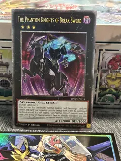 The Phantom Knights of Break Sword Quarter Century Secret Rare Card RA02- NM - Image 3