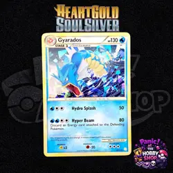 GYARADOS 4/123 HeartGold & SoulSilver RARE HOLO Pokemon TCG card NM CLEAN - Image 1
