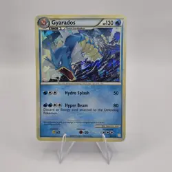 GYARADOS 4/123 HeartGold & SoulSilver RARE HOLO Pokemon TCG card NM CLEAN - Image 2