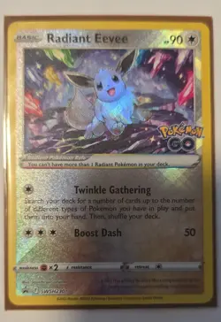 Radiant Eevee SWSH230 SWSH: Sword & Shield Promo Cards Holo - Image 1