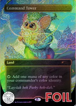 Command Tower (Confetti Foil) - Secret Lair Furby - 7067 - NM Foil - Image 1