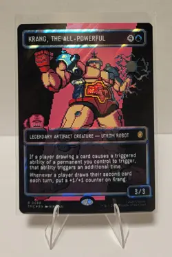 Krang, The All-Powerful, 0086 - Borderless, Surge Foil - TMNT MTG - NM/M - Image 1