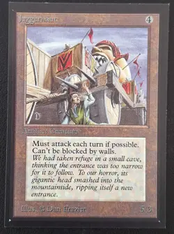 MTG International Collector's Edition - Juggernaut - Mint- Never Played - Image 1