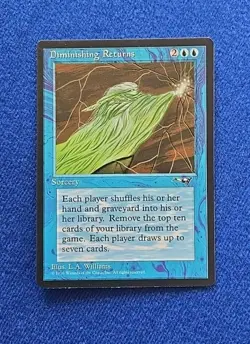 Diminishing Returns, Alliances MTG 1996 Magic the Gathering - LP - Image 1