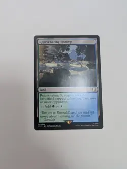 MTG - Rejuvenating Springs - Commander: Lord of The Rings NM/M Condition - Image 1
