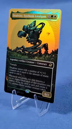 Dyadrine, Synthesis Amalgam Borderless Foil - EOE 0298 - NM To LP - MTG Magic - Image 1