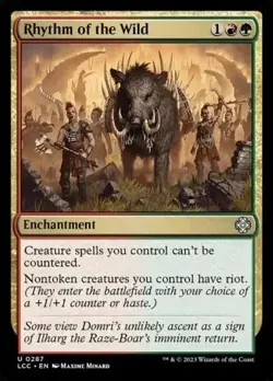 Rhythm of the Wild - 287 - NM - Commander: The Lost Caverns of Ixalan MTG fresh - Image 1