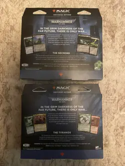 Necron Dynasties + Tyranid Swarm Mtg Commander Decks Factory Sealed - Image 2