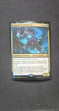 Captain N'ghathrod Commander Legends: Battle for Baldur's Gate Foil LP - Image 1