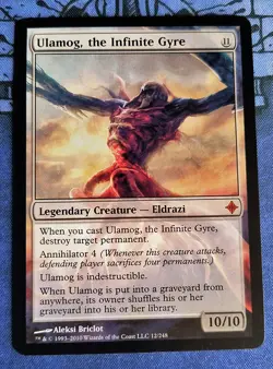 Magic: the Gathering Rise of the Eldrazi Ulamog, the Infinite Gyre (NM) - Image 1