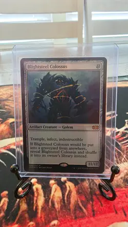 Blightsteel Colossus FOIL - Double Masters NM x1 Magic MTG - Free Shipping - Image 1