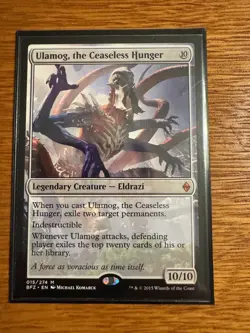 2x Ulamog, the Ceaseless Hunger Battle for Zendikar Regular - Image 3
