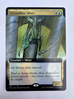 Crystalline Sliver (Extended Art) - FOIL - Secret Lair - Near Mint - MTG - Image 1