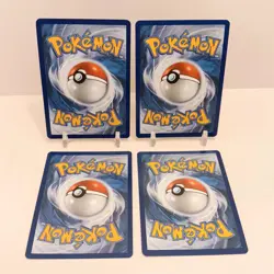 Pokemon Meganium (Reverse Holo) 010/132 NM Mega Evolution Playset x4 - Image 4