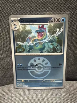 Croconaw (Friend Ball Pattern) 042/217 Reverse Holo - Pokemon TCG NM ASC - Image 1