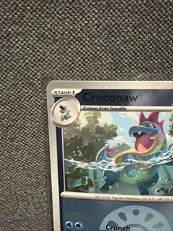 Croconaw (Friend Ball Pattern) 042/217 Reverse Holo - Pokemon TCG NM ASC - Image 2