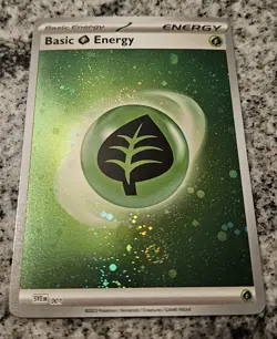 Pokemon Leaf Energy Cosmos / Galaxy Holo SVE 001 Pokemon 151 - Image 1