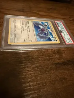 Pokemon 2017 Shining Lugia SM Black Star Promo Holo SM82 PSA 8 - Image 3