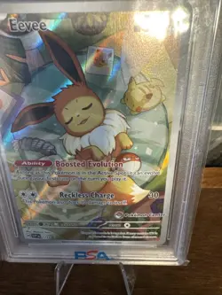2025 POKEMON SVP PRISMATIC EVOLUTIONS POKEMON CENTER ETB PROMO #173 EEVEE PSA 10 - Image 2