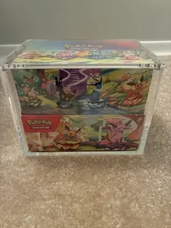 2025 POKEMON PRISMATIC EVOLUTIONS MINI TIN DISPLAY SEALED - Image 1