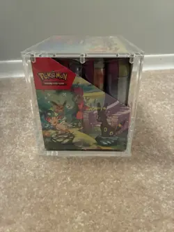 2025 POKEMON PRISMATIC EVOLUTIONS MINI TIN DISPLAY SEALED - Image 4