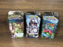 Pokemon TCG V Battle Deck Factory Sealed LOT of 3 Mewtwo GO, Venusaur, Gardevoir - Image 1