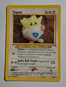 Pokemon - Togepi - Neo Destiny 56/105 - Uncommon - NM - Image 1