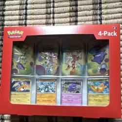 Pokemon TCG Scarlet & Violet–151 Mini Tin 4-Pack Box 2025 - Image 1