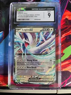 Pokemon: Venusaur & Lugia EX Deck: Lugia EX 017/034 CGC 9 - Image 1
