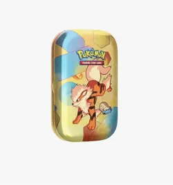 Pokemon 151 Mini Tin [Arcanine & Omanyte] - SV: Scarlet & Violet - Image 1