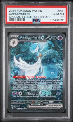 2024 POKEMON PAF EN-PALDEAN FATES SPECIAL ILLUSTRATION RARE GARDEVOIR EX PSA 10 - Image 1
