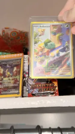 Pokemon Bulbasaur 143/142 Sv07: Stellar Crown Illustration Rare Full Art Holo 7… - Image 3